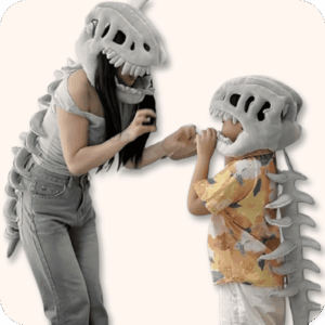 Dinosaur Skeleton Plush Bundle